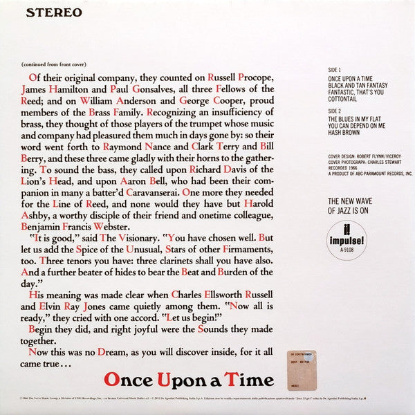 Earl Hines - Once Upon A Time (Vinyl, LP, Album, Reissue, Stereo) Very Good (VG) / Very Good Plus (VG+)