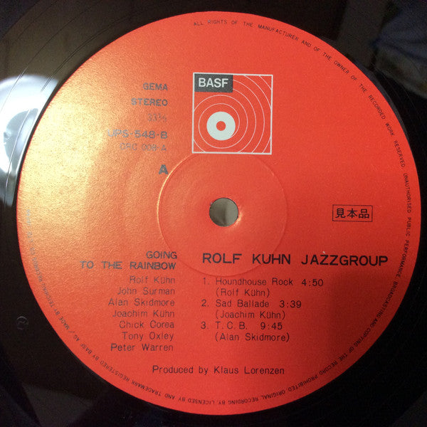 Rolf Kühn Jazzgroup - Going To The Rainbow (Vinyl, LP, Album, Promo) Near Mint (NM or M-) / Very Good Plus (VG+)