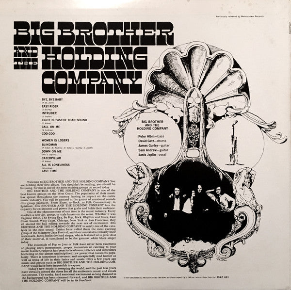 Big Brother & The Holding Company - Big Brother & The Holding Compa...