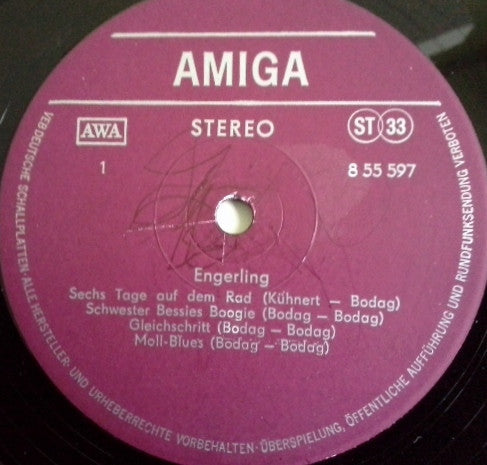 Engerling - Blues (Vinyl, LP, Album, Stereo) Very Good Plus (VG+) / Very Good (VG)