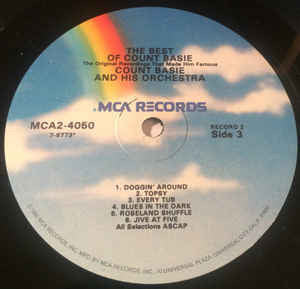 Count Basie Orchestra - The Best Of Count Basie (2xVinyl, LP, Compilation) Very Good (VG) / Very Good Plus (VG+)