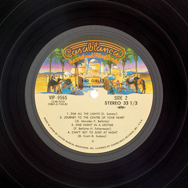 Donna Summer - Bad Girls = 華麗なる誘惑 (Vinyl, LP, Album, Stereo)