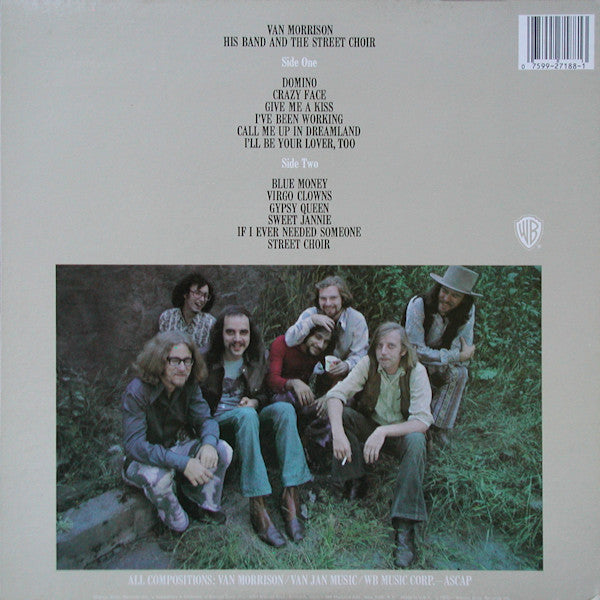 Van Morrison - His Band And The Street Choir (Vinyl, LP, Album, Reissue) Near Mint (NM or M-) / Very Good (VG)