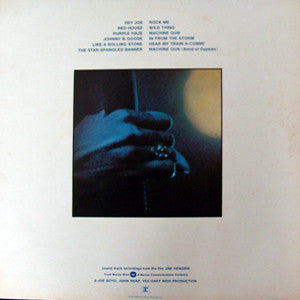Jimi Hendrix - Sound Track Recordings From The Film "Jimi Hendrix" ...