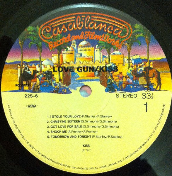 Kiss - Love Gun (Vinyl, LP, Album, Reissue, Stereo) Near Mint (NM or M-) / Near Mint (NM or M-)