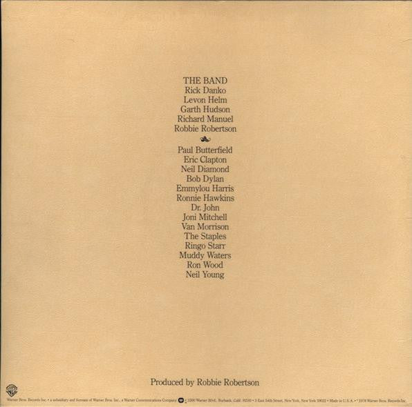 The Band - The Last Waltz (Vinyl, LP, Album, Stereo)