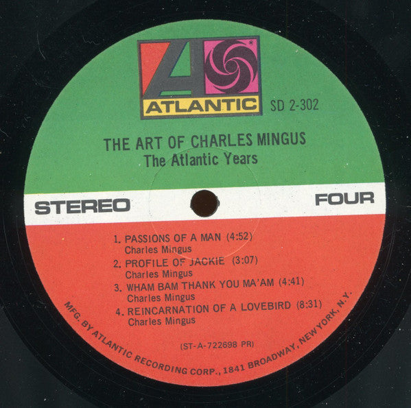 Charles Mingus - The Art Of Charles Mingus (The Atlantic Years) (2xVinyl, LP, Compilation) Very Good Plus (VG+) / Very Good Plus (VG+)