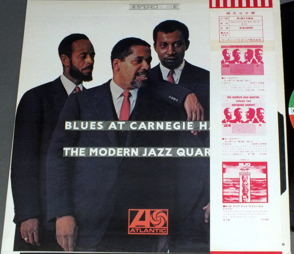 The Modern Jazz Quartet - Blues At Carnegie Hall (Vinyl, LP, Album, Stereo) Very Good Plus (VG+) / Very Good Plus (VG+)