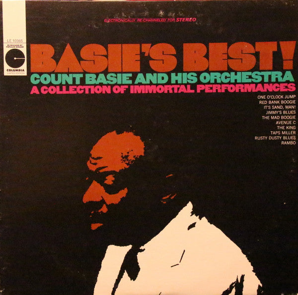 Count Basie Orchestra - Basie's Best! A Collection Of Immortal Performances (Vinyl, LP, Compilation, Reissue) Very Good Plus (VG+) / Good Plus (G+)