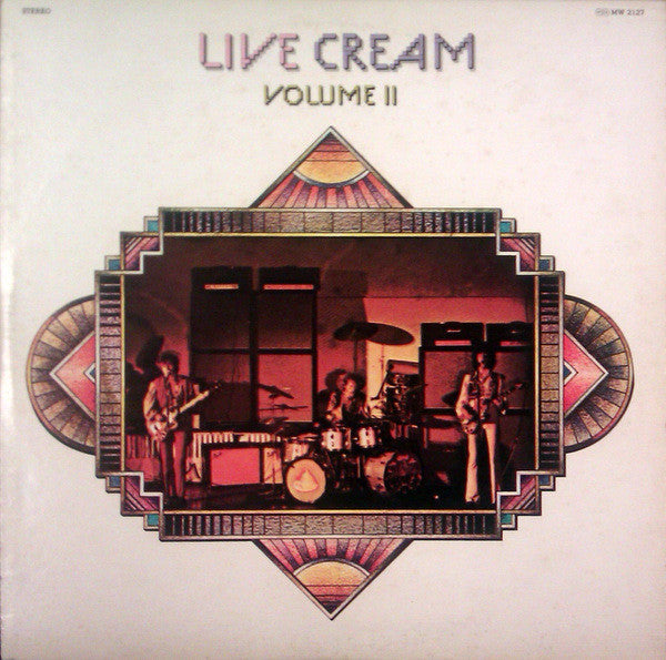 Cream (2) - Live Cream Volume II (Vinyl, LP, Album, Reissue, Stereo)