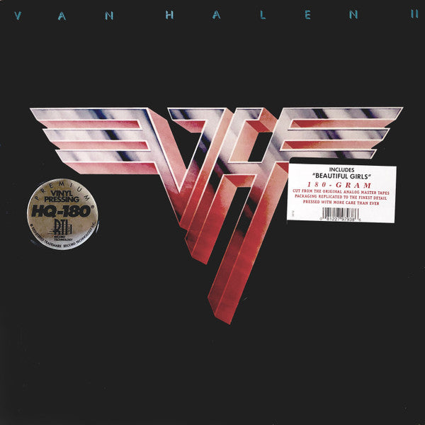 Van Halen - Van Halen II (Vinyl, LP, Album, Reissue, Remastered) Very Good (VG) / Very Good (VG)
