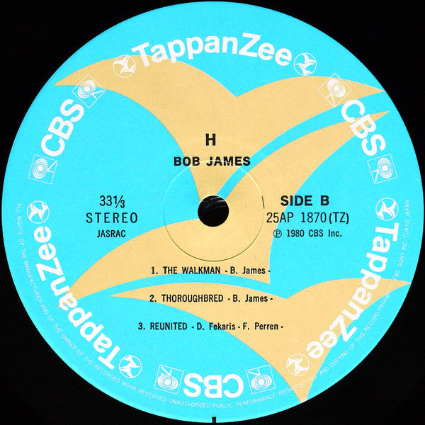 Bob James - H (Vinyl, LP, Album, Stereo)