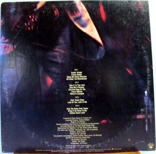 Dave Mason - Certified Live (Vinyl, LP, Album)