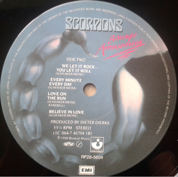 Scorpions - Savage Amusement (Vinyl, LP, Album)