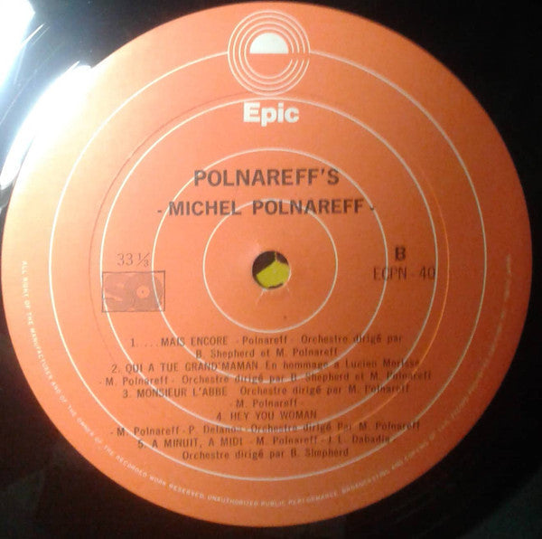 Michel Polnareff - Polnareff's (Vinyl, LP, Album, Quadraphonic) Very Good (VG) / Very Good (VG)