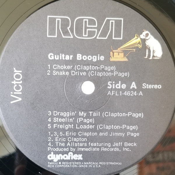 Eric Clapton - Guitar Boogie (Vinyl, LP, Compilation, Reissue) Very Good Plus (VG+) / Very Good (VG)