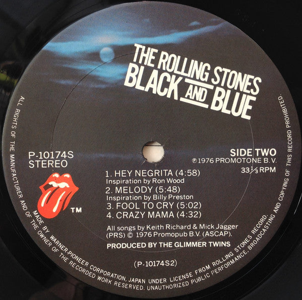 The Rolling Stones - Black and Blue (Vinyl, LP, Album, Stereo) Very Good Plus (VG+) / Very Good (VG)