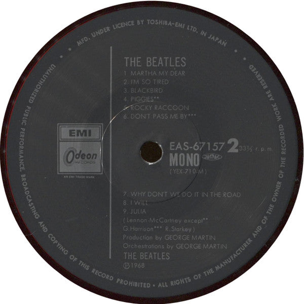 The Beatles - The Beatles (Vinyl, LP, Album, Reissue, Mono)