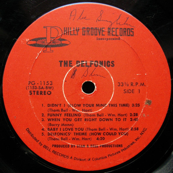 The Delfonics - The Delfonics (Vinyl, LP, Album) Good Plus (G+) / Poor (P)