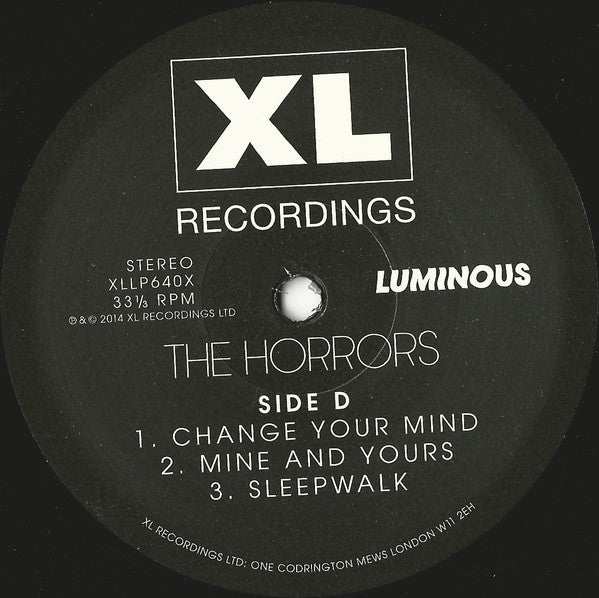 The Horrors - Luminous (2xVinyl, LP, Album, Deluxe Edition) Very Good Plus (VG+) / Very Good Plus (VG+)