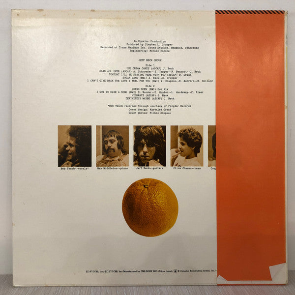 Jeff Beck Group - Jeff Beck Group (Vinyl, LP, Album, Reissue)