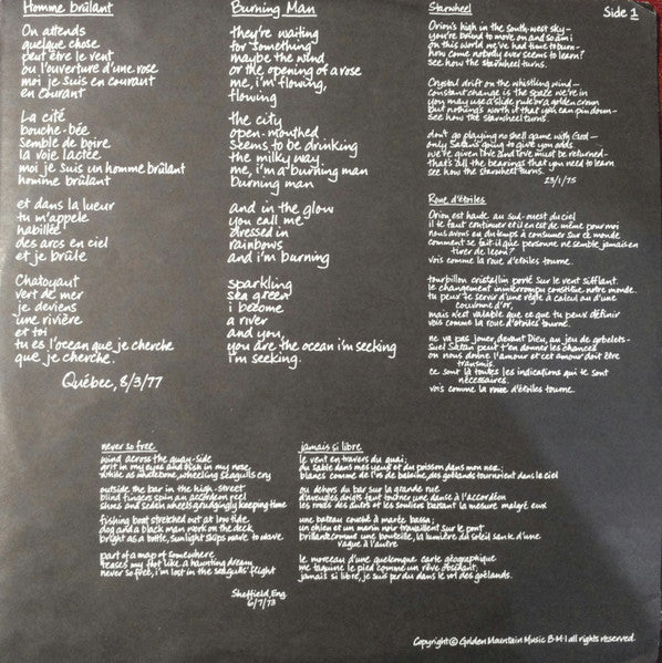 Bruce Cockburn - Circles In The Stream (2xVinyl, LP, Album, Stereo) Good Plus (G+) / Good (G)