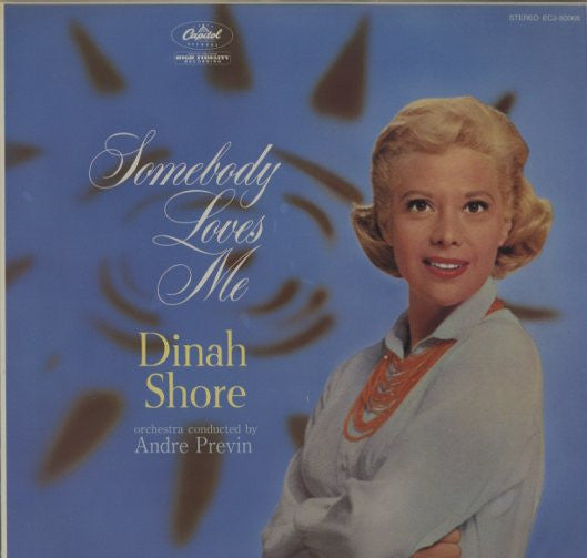 Dinah Shore - Somebody Loves Me (Vinyl, LP, Album, Reissue) Very Good Plus (VG+) / Very Good (VG)