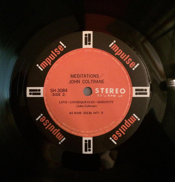 John Coltrane - Meditations (Vinyl, LP, Album, Stereo) Very Good Plus (VG+) / Very Good Plus (VG+)