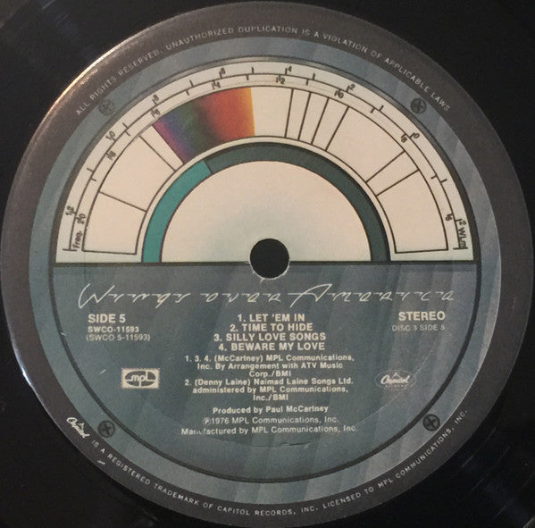Wings (2) - Wings Over America (Vinyl, LP, Album, Stereo)