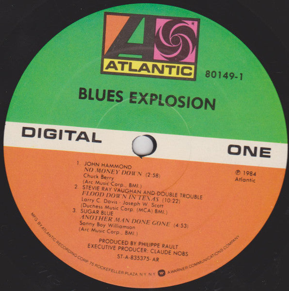 Various - Blues Explosion (Vinyl, LP, Album) Very Good Plus (VG+) / Very Good (VG)