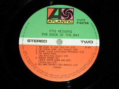 Otis Redding - The Dock Of The Bay (Vinyl, LP, Album, Reissue, Stereo)