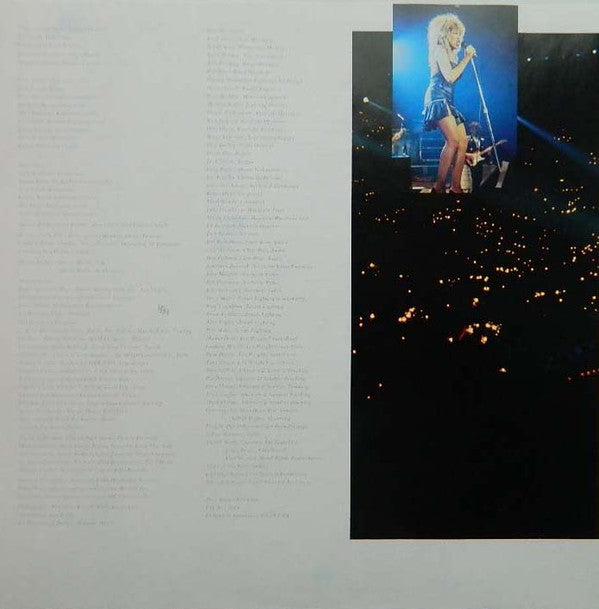 Tina Turner - More Live! (Vinyl, LP, Album, Limited Edition, Promo) Near Mint (NM or M-) / Very Good Plus (VG+)