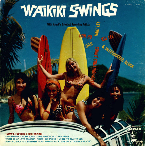 Various - Waikiki Swings (Vinyl, LP, Compilation) Very Good (VG) / Very Good (VG)