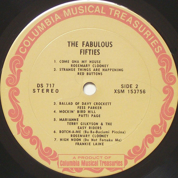 Various - The Fabulous 50s (2xVinyl, LP, Compilation) Very Good Plus (VG+) / Very Good (VG)