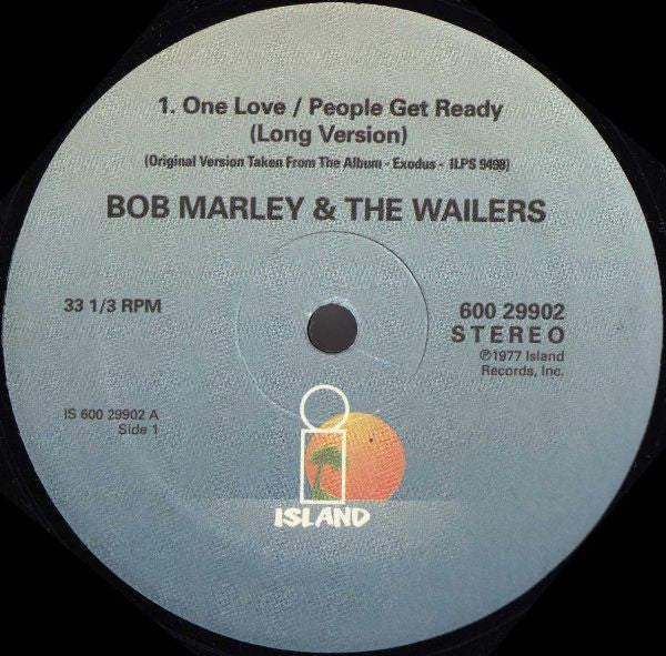 Bob Marley & The Wailers - One Love / People Get Ready (Vinyl, 12", 33 ⅓ RPM) Mint (M) / Mint (M)