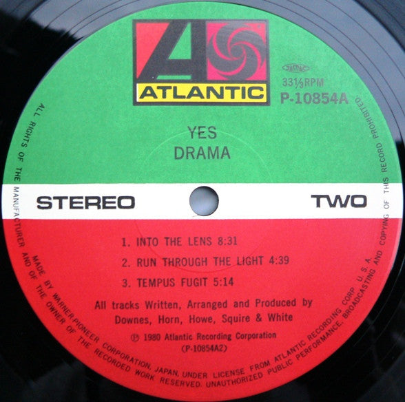Yes - Drama (Vinyl, LP, Album)