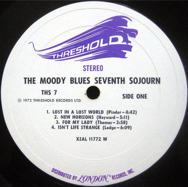 The Moody Blues - Seventh Sojourn (Vinyl, LP, Album, Stereo) Good Plus (G+) / Good (G)