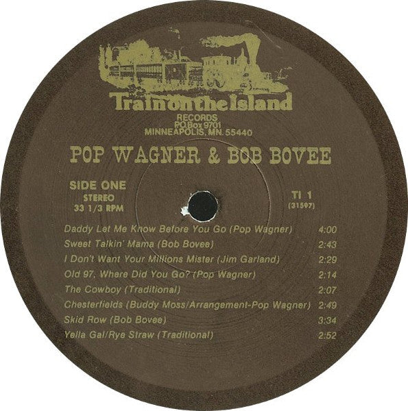 Pop Wagner - Pop Wagner & Bob Bovee (Vinyl, LP, Album) Good Plus (G+) / Very Good (VG)