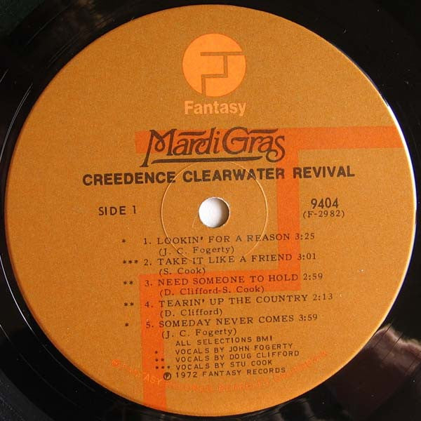 Creedence Clearwater Revival - Mardi Gras (Vinyl, LP, Album, Stereo)