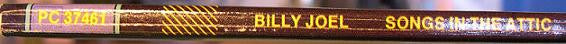 Billy Joel - Songs In The Attic (Vinyl, LP, Album, Reissue) Very Good (VG) / Very Good (VG)