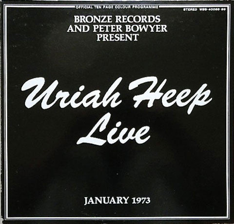 Uriah Heep - Uriah Heep Live (2xVinyl, LP, Album, Reissue) Very Good (VG) / Very Good (VG)
