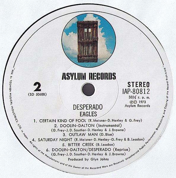 Eagles - Desperado (Vinyl, LP, Album)