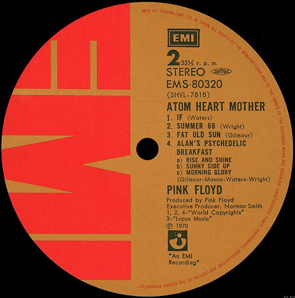 Pink Floyd - Atom Heart Mother = 原子心母 (Vinyl, LP, Album, Reissue, S...