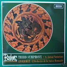 Johannes Brahms - Third Symphony (Vinyl, LP, Album, Stereo) Very Good Plus (VG+) / Very Good (VG)