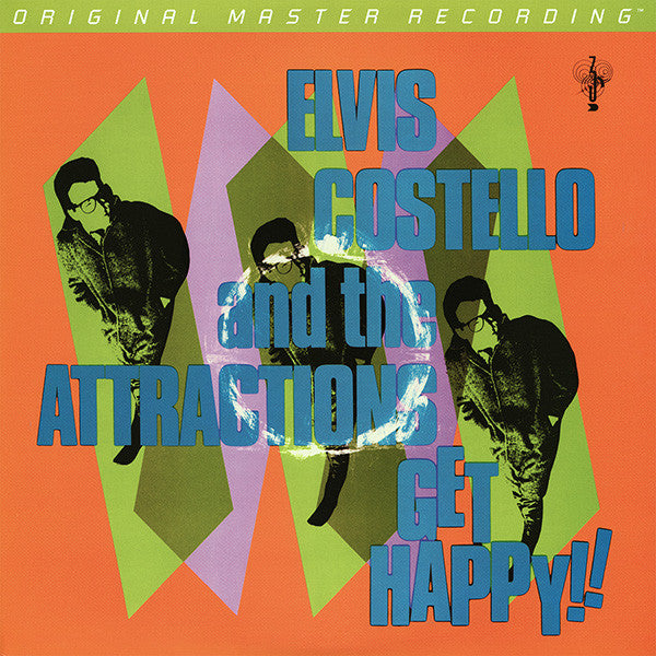 Elvis Costello & The Attractions - Get Happy!! (2xVinyl, LP, 45 RPM, Album, Limited Edition, Numbered, Reissue, Remastered, Stereo) Very Good Plus (VG+) / Near Mint (NM or M-)
