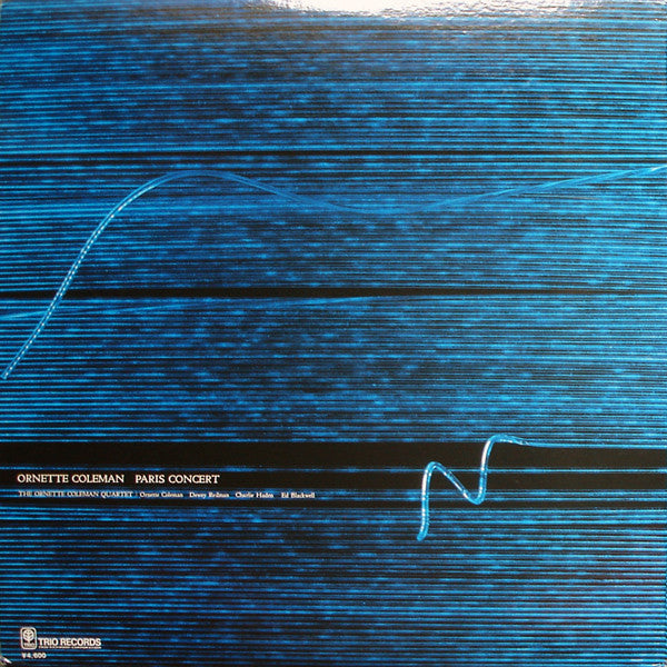 Ornette Coleman - Paris Concert (Vinyl, LP, Album)