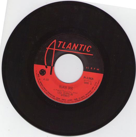 Led Zeppelin - Black Dog (Vinyl, 7", 45 RPM, Single, Reissue, Stereo) Very Good Plus (VG+) / Very Good Plus (VG+)