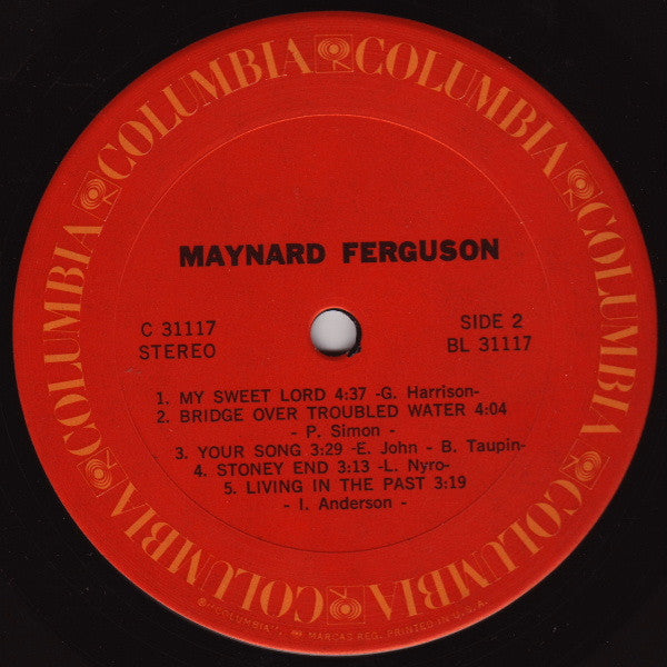 Maynard Ferguson - Maynard Ferguson (Vinyl, LP, Album) Very Good Plus (VG+) / Very Good Plus (VG+)