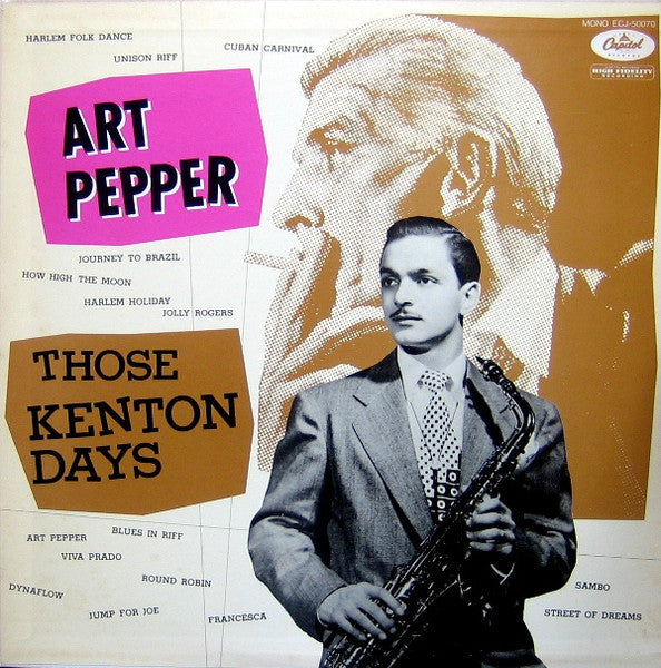 Art Pepper - Those Kenton Days (Vinyl, LP, Compilation, Mono)