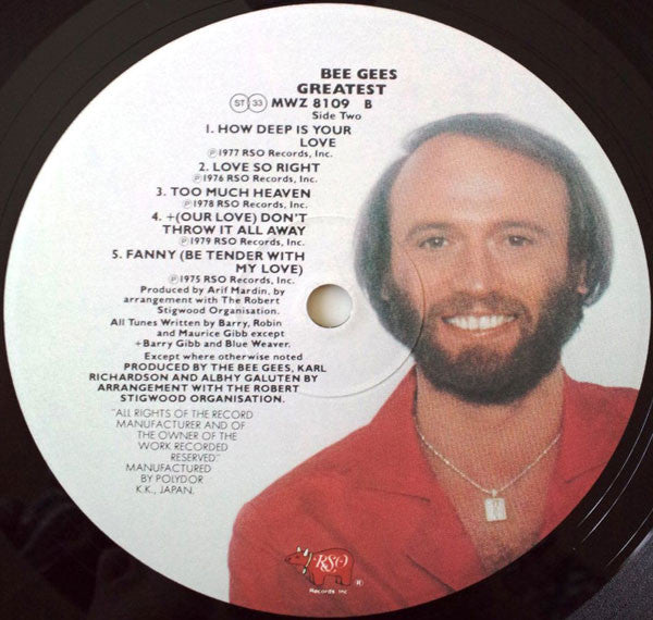 Bee Gees - Greatest (Vinyl, LP, Compilation)